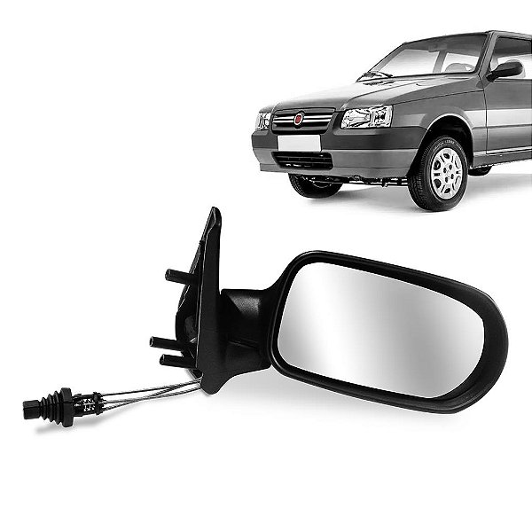 Retrovisor Fiat Uno Fire Flex 2006 a 2011 4 portas Com Controle