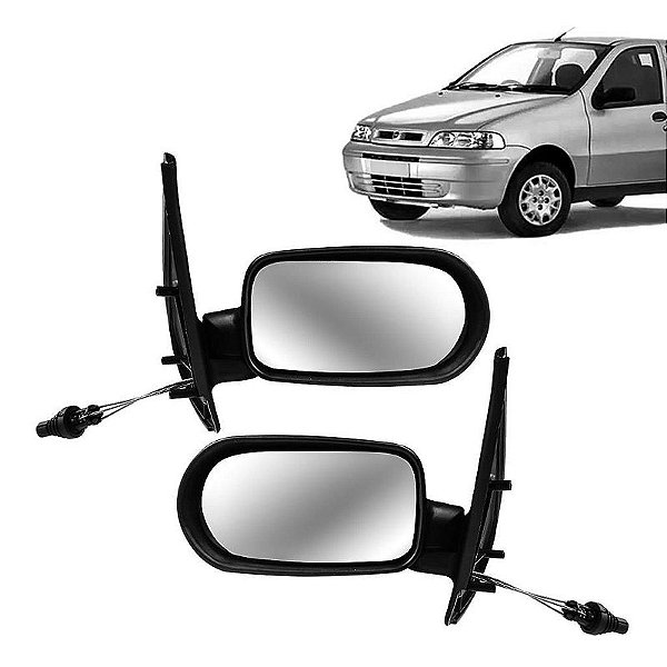 Par Retrovisor Fiat Palio Siena Fire 01 a 04 4 portas c/ controle