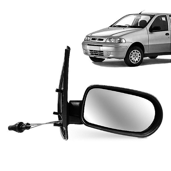 Retrovisor Fiat Palio Siena Fire 01 a 04 4 portas com controle
