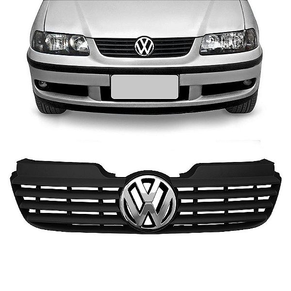 Grade Dianteira Vw Gol Parati Saveiro G3 Fase 1 2000 A 2002 + Emblema