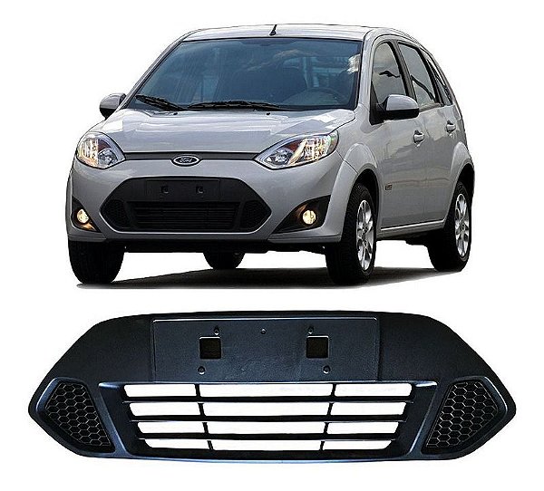 Grade Dianteira Fiesta 2010 2011 2012 2013 2014 Preta