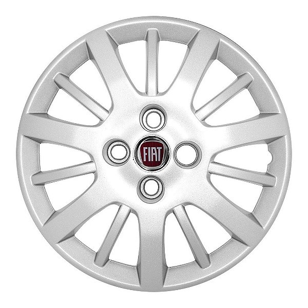 Calota Aro 14 Fiat Siena 2009 2010 2011 2012 2013 Prata