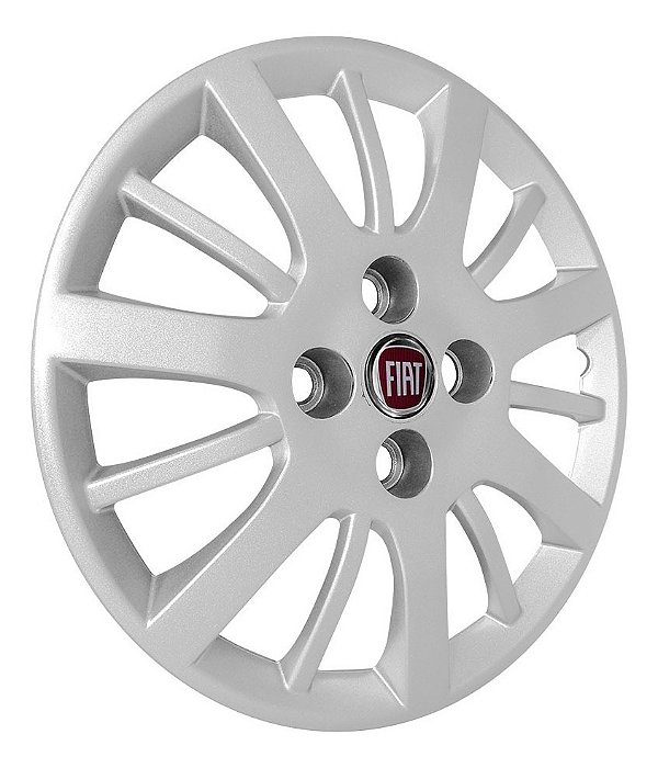 Calota Aro 14 Fiat Siena 2009 2010 2011 2012 2013 Prata