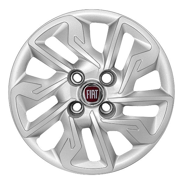 Calota aro 14 Fiat Argo 2017/2020 prata