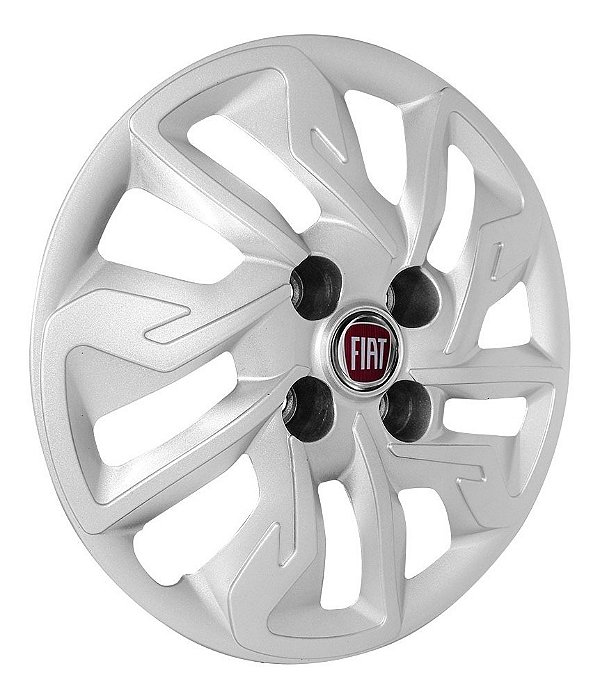 Calota aro 14 Fiat Argo 2017/2020 prata