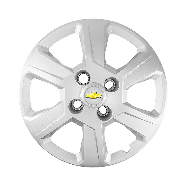 Calota Aro 14 Gm Montana 2017 2018 2019 Prata + Emblema