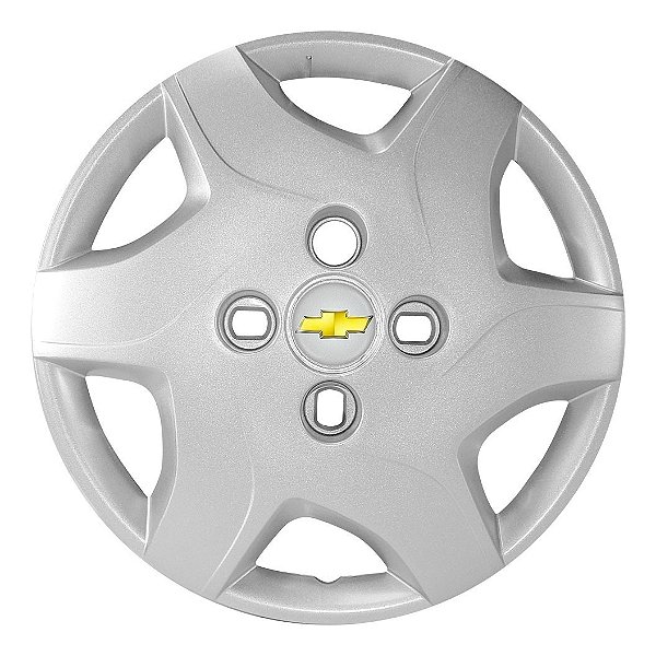 Calota Aro 13 Celta 2012 2013 2014 2015 Prata + Emblema