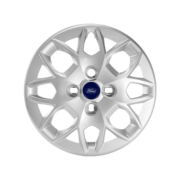 Jogo Calota Aro 14 Ford Ka+ Ka Sedan 2015/2018 prata