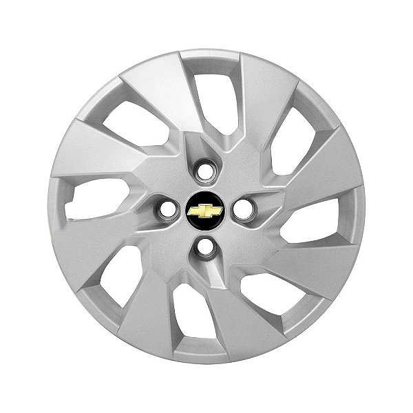 Calota Aro 14 Gm Onix Prisma Ls Lt Ltz 2013 A 2016 Prata