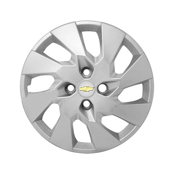 Calota Aro 14 Gm Onix Prisma Ls Lt Ltz 2013 A 2016 Prata