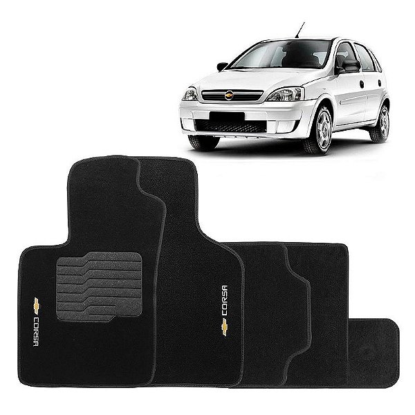 Tapete Carpete Chevrolet GM Corsa 2002 a 2015