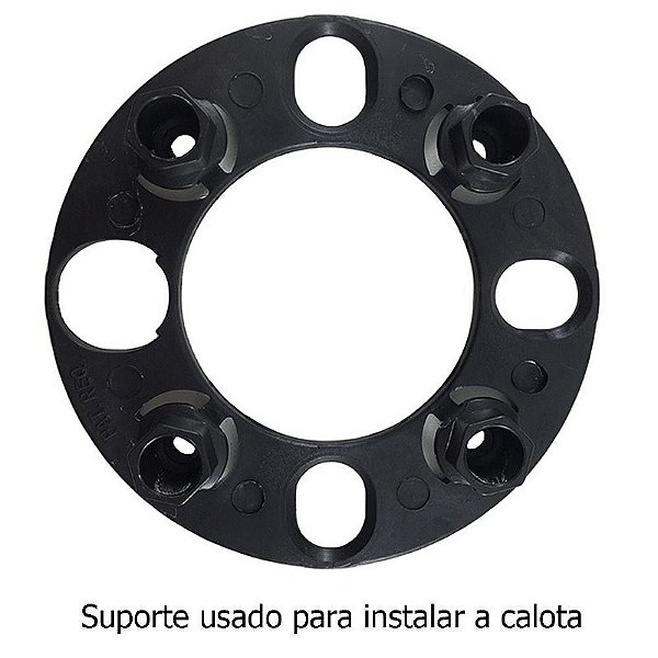 Calota Central Roda de Ferro Ford Emblema Azul Modelo Amarok aros 13 14 15