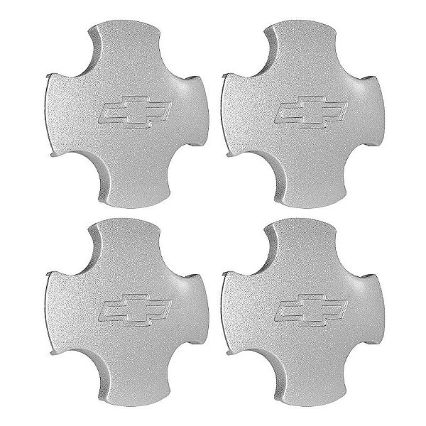 Jogo Calota Central Chevrolet Monza Barcelona Kadett 4 pontas