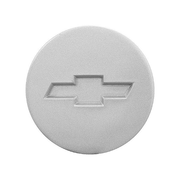 Calotinha 58mm Centro de Roda GM Opala Diplomata 1991/1992 Prata