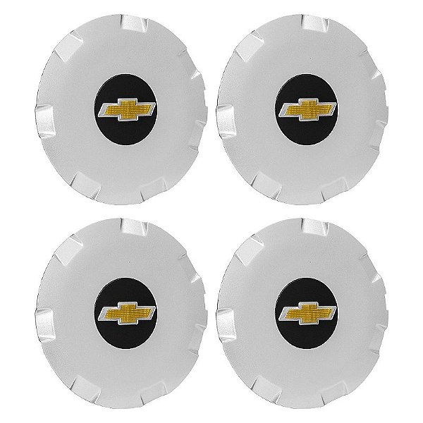 Jogo Calota Central 149mm GM Astra CD Emblema Preto