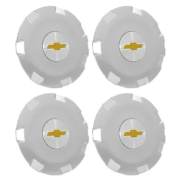 Jogo Calota Central 149mm GM Astra CD Emblema Escovado