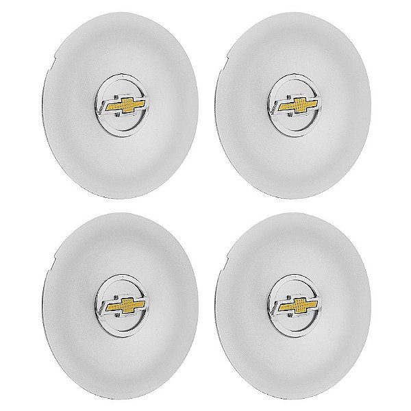 Jogo Calota Central roda esportiva Zunky ZK-450 Chevrolet