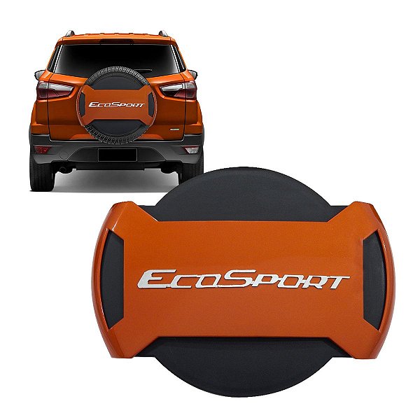 Capa Rígida Parcial de Estepe Ecosport Laranja Savana