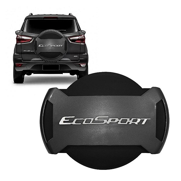 Capa Rígida Parcial de Estepe Ecosport Cinza Moscou