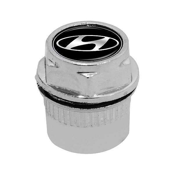 Capa Bico de Válvula Cromado Hyundai