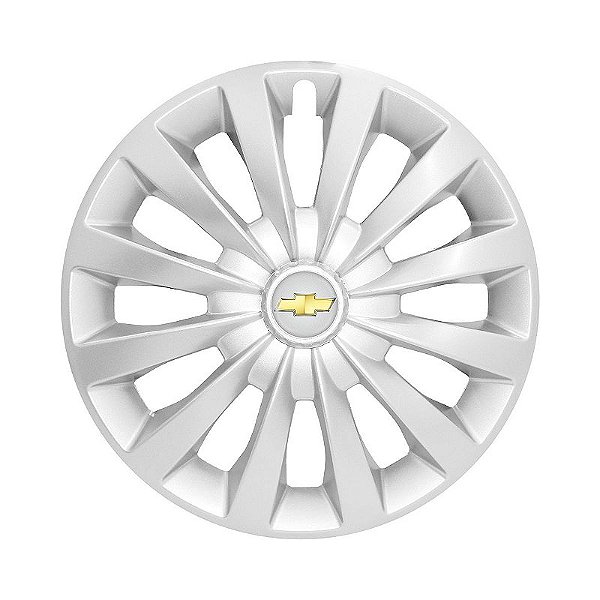 Calota Esportiva aro 13 Passat CC Prata emblema GM Prata