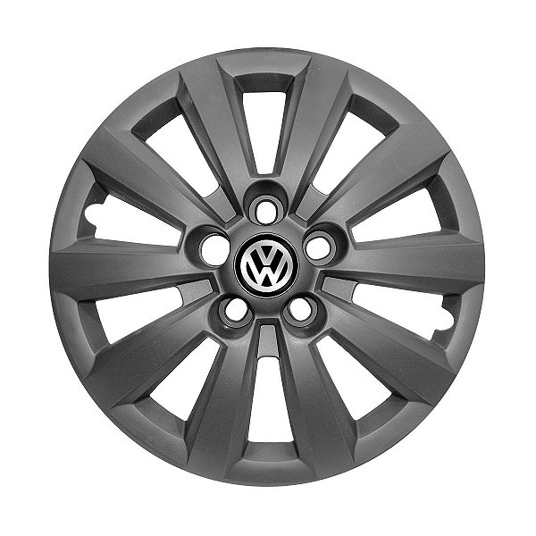 Calota Aro 15 Vw Space Fox Polo Fox 2014/2015 Grafite Fosca
