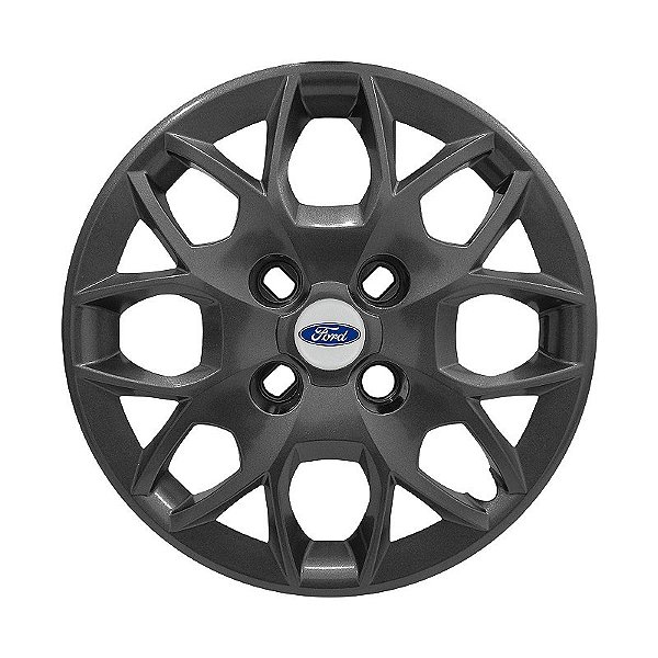 Calota Aro 14 Ford Ka+ Ka Sedan 2015/2018 grafite brilhante