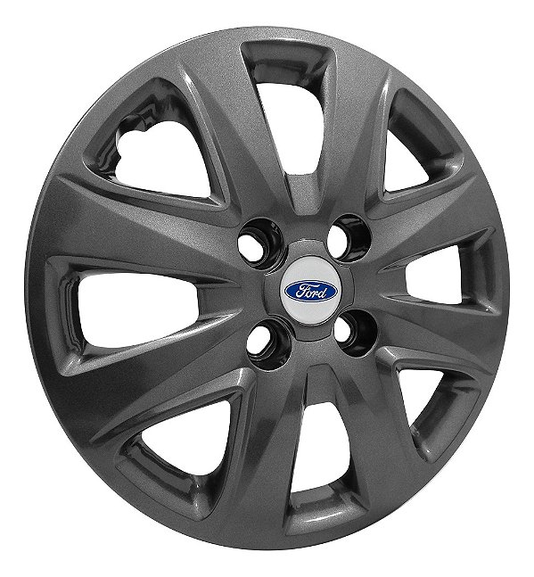 Calota Aro 14 Ka 2015 2016 2017 2018 Grafite Brilhante