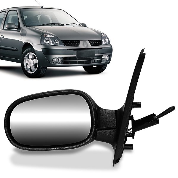 Retrovisor Renault Clio II 2/4 portas c/ controle