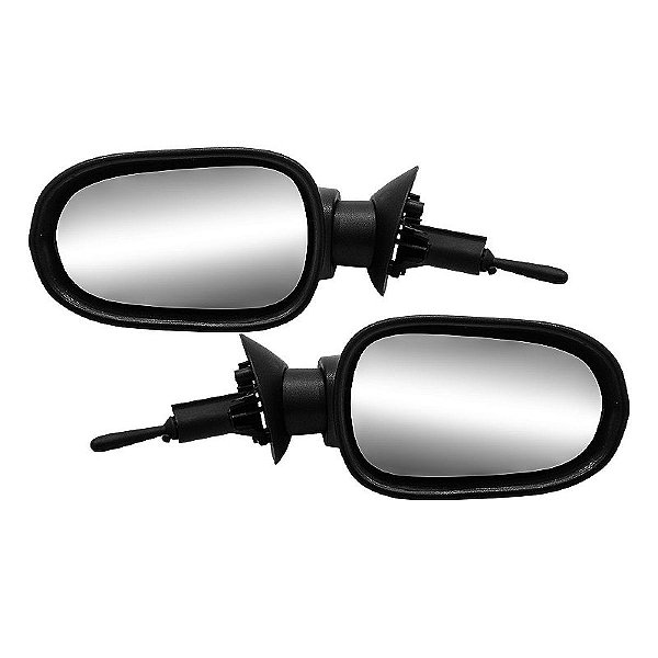 Par Retrovisor Renault Sandero 2006/2008 com controle