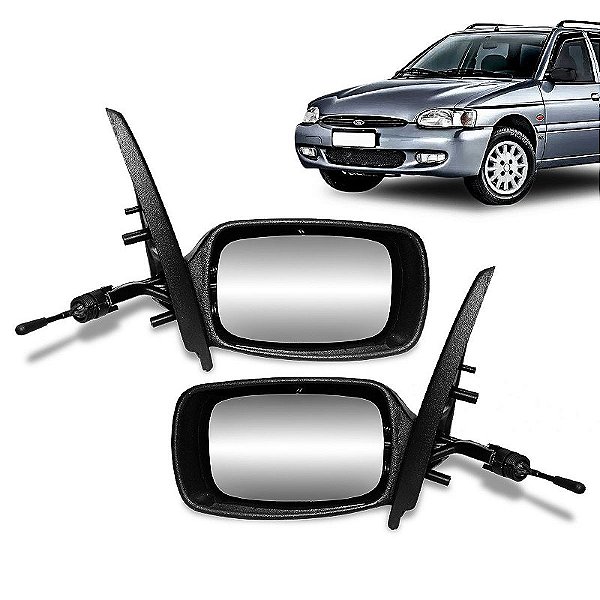 Par Retrovisor Ford Escort Zetec e SW 2/4 portas com controle