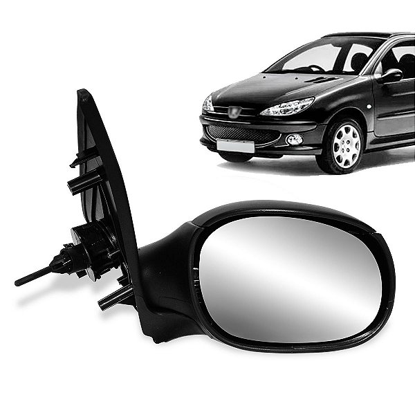 Retrovisor Peugeot 206 com controle
