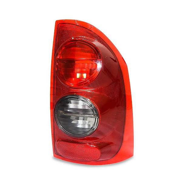 Lanterna traseira Chevrolet Montana 2003 a 2010 Rubi/Fumê