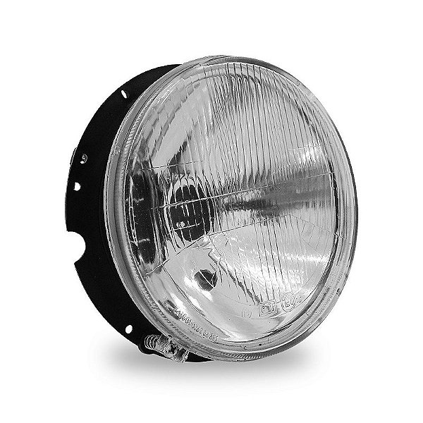 Kit Faróis lente de Vidro + Retrovisores VW Kombi Carat/ Clipper 1997 a 2012