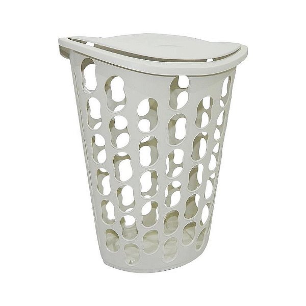 Cesto De Roupa Banheiro Lavanderia 40 Litros Multiuso Quarto