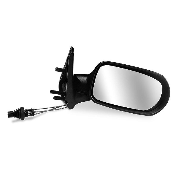 Retrovisor Uno Fire Flex 2006 a 2011 4 portas com acabamento