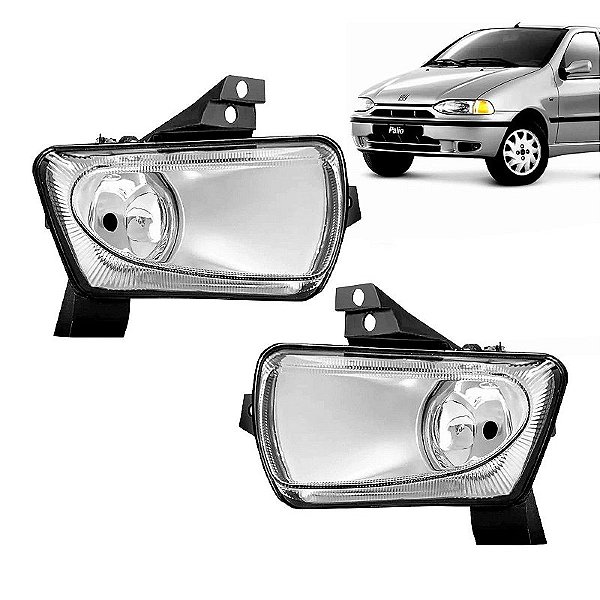 Par Farol Auxiliar milha farolete Fiat Palio Siena Weekend 1996/2000 Strada 1998/2001