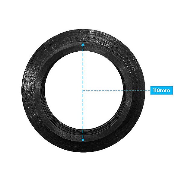Gaxeta Flange 100mm para Tanques Cisternas e Reservatórios