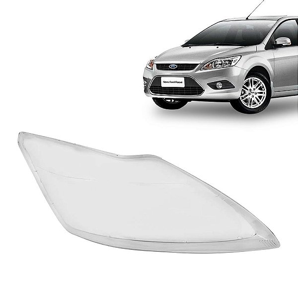 Lente de farol Ford Focus 2009 a 2013
