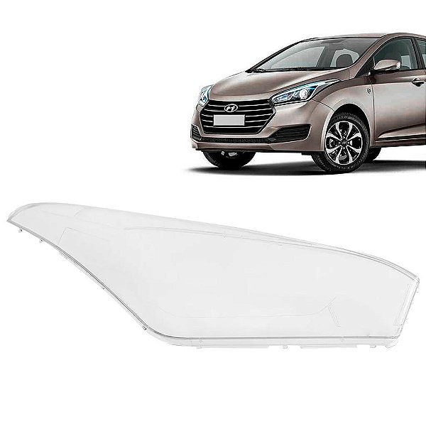 Lente de farol Hyundai HB20 2012 a 2019