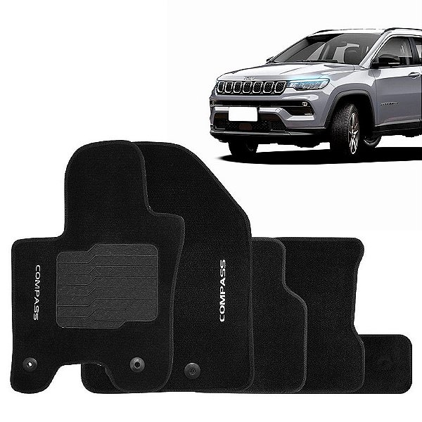 Tapete Carpete Jeep Compass 2016 a 2023