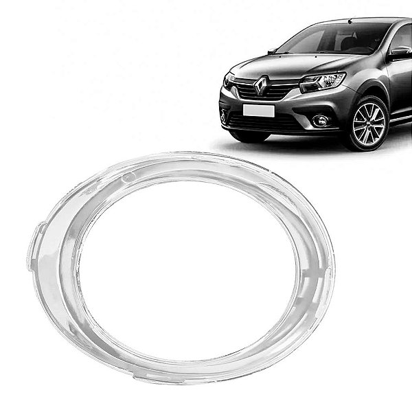 Aplique Cromado Moldura Grade de Milha Sandero 2020/2022