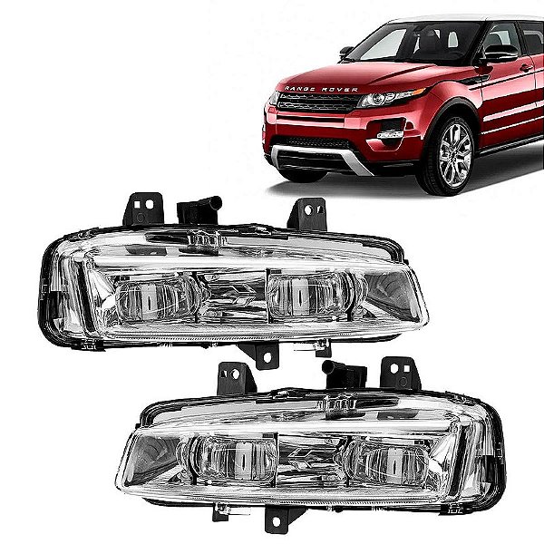 Par Farol Auxiliar milha Land Rover Evoque 2012 a 2015