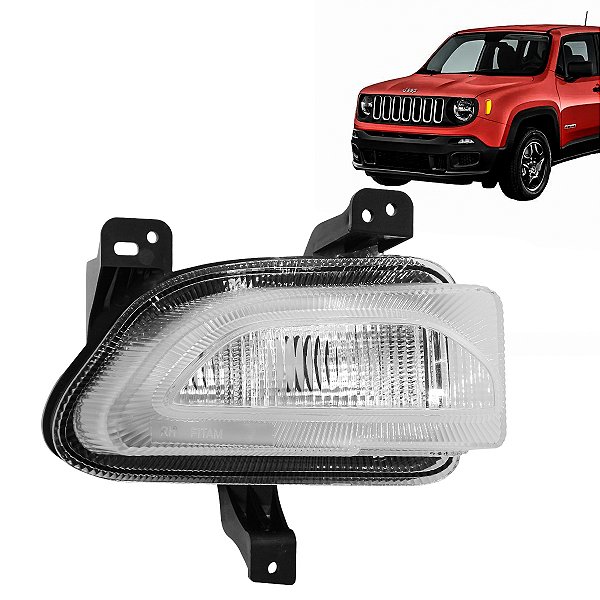 Lanterna Pisca Dianteiro Jeep Renegade 2015/2021 (Cristal)