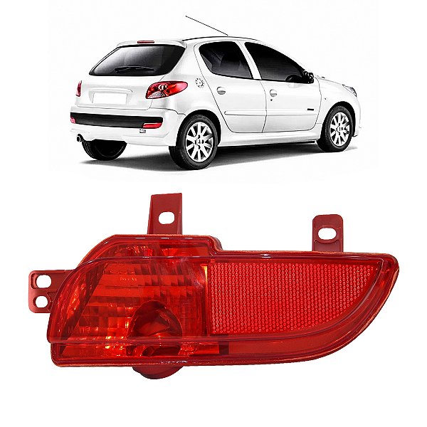 Lanterna Traseira Para-Choque Peugeot 207 Hatch 2008/2013