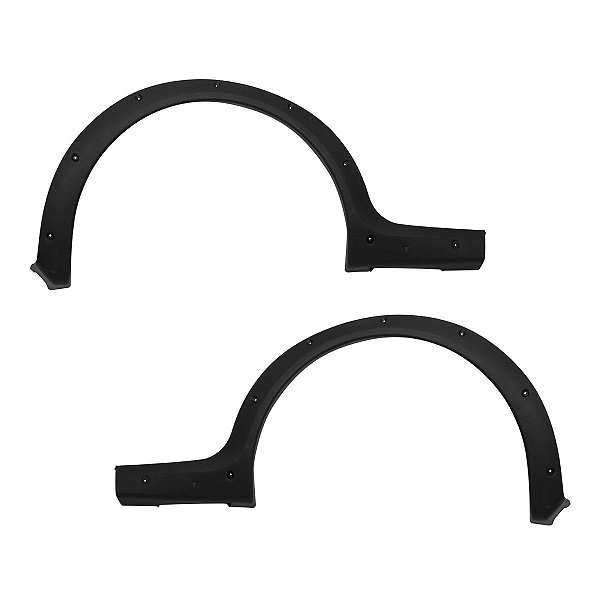 Par Moldura Vão de Roda Fiat Strada Trekking/Adventure 2005/2008 Traseira