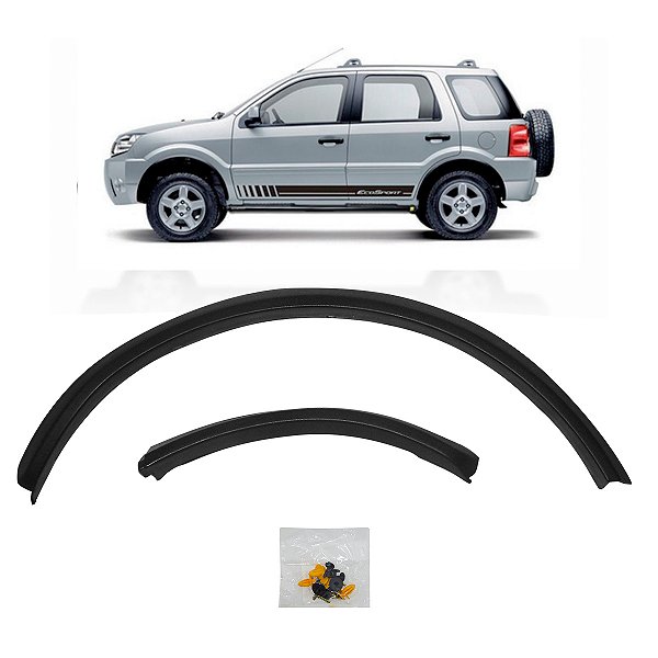 Moldura Vão de Roda Ford EcoSport 2003/2012 Dianteira