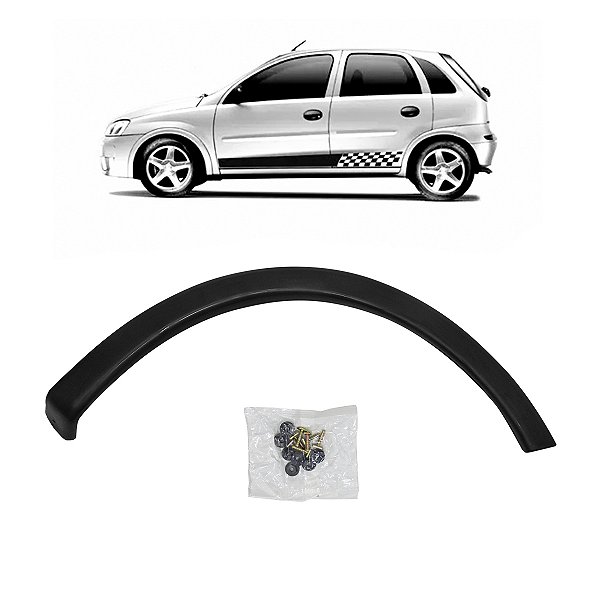 Moldura Vão de Roda GM Corsa Hatch 2003/2012 Dianteira