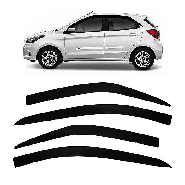 Super Calha De Chuva Ford Ka 2016/2021 4 Portas