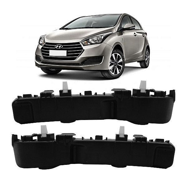 Par Guia de para-choque dianteiro Hyundai HB20 2012/2020